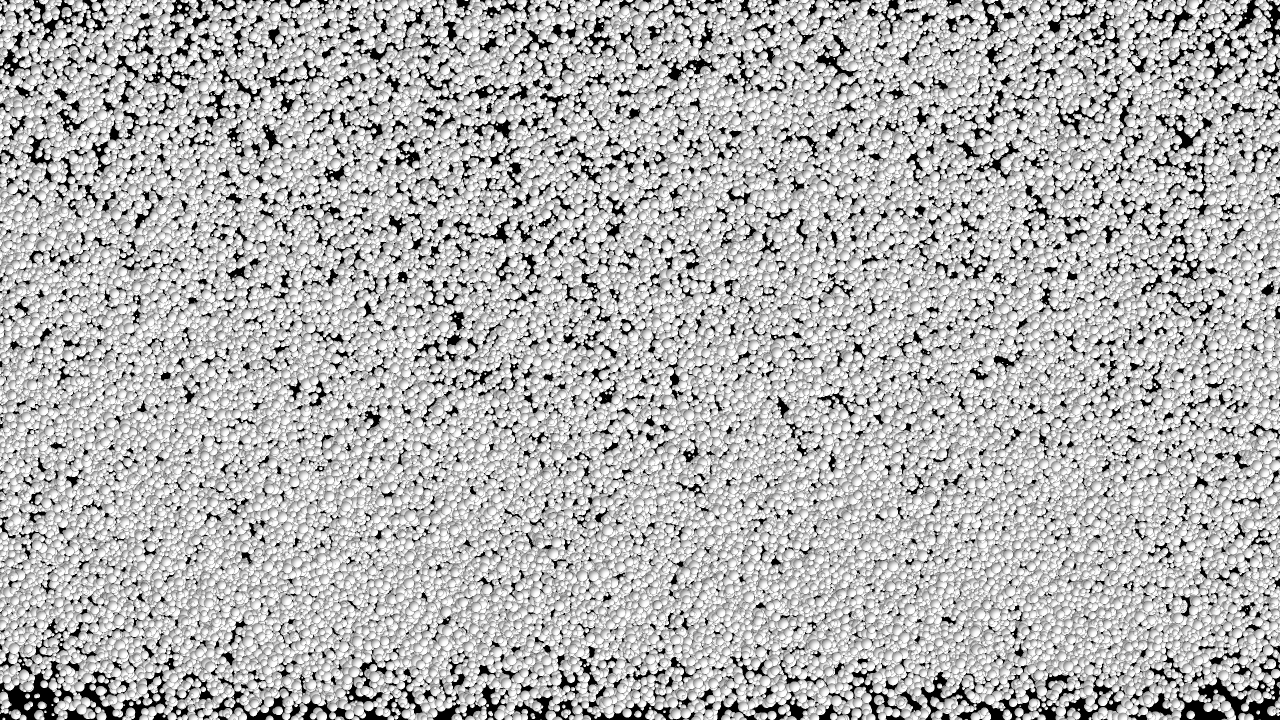 Transform feedback particles demo